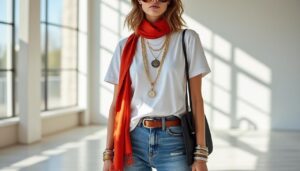 découvrez comment les accessoires peuvent métamorphoser une tenue basique et ajouter une touche d'élégance et de personnalité à votre style quotidien.